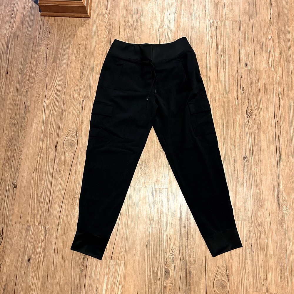 Women’s black joggers